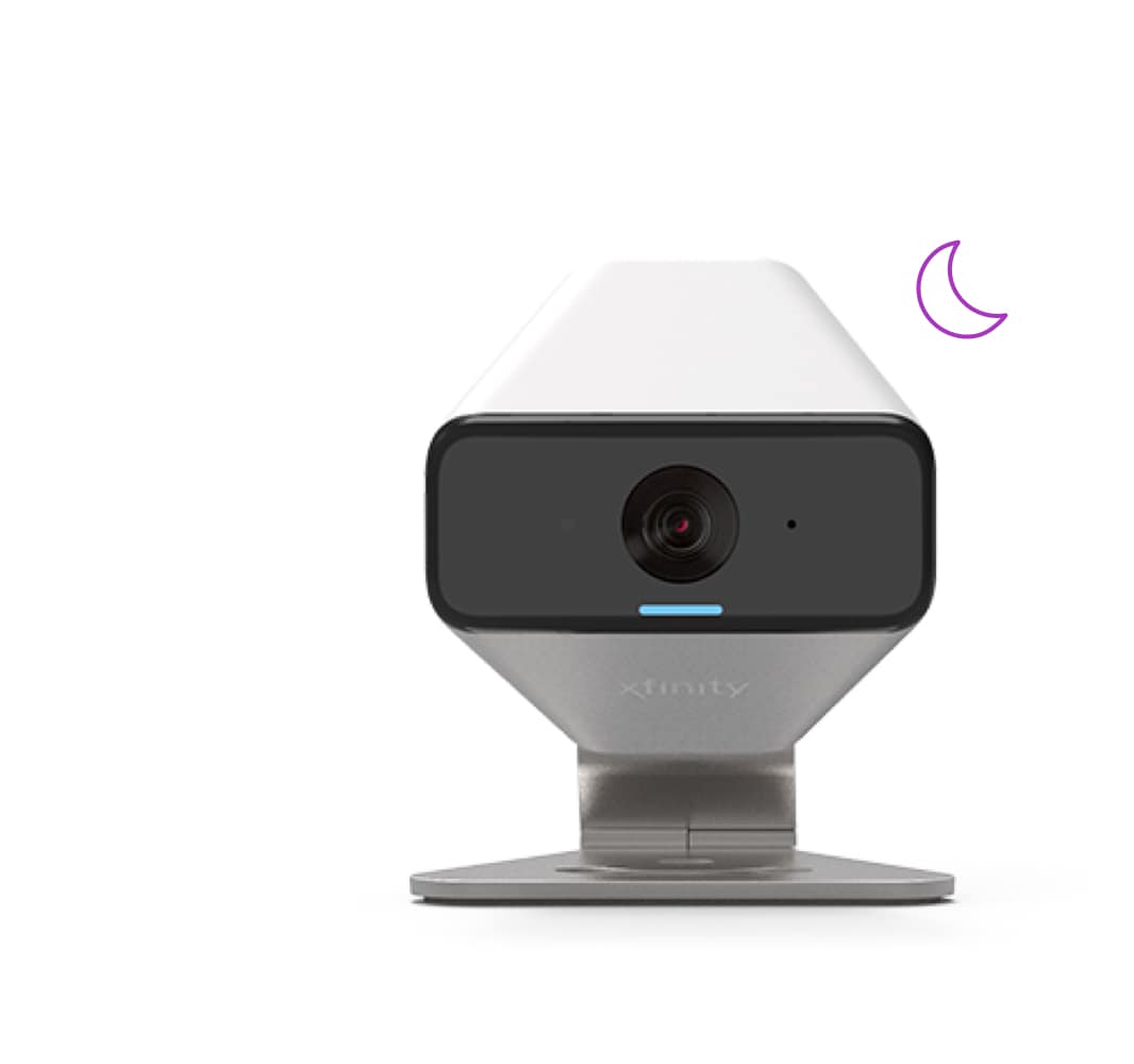 Camera with moon icon